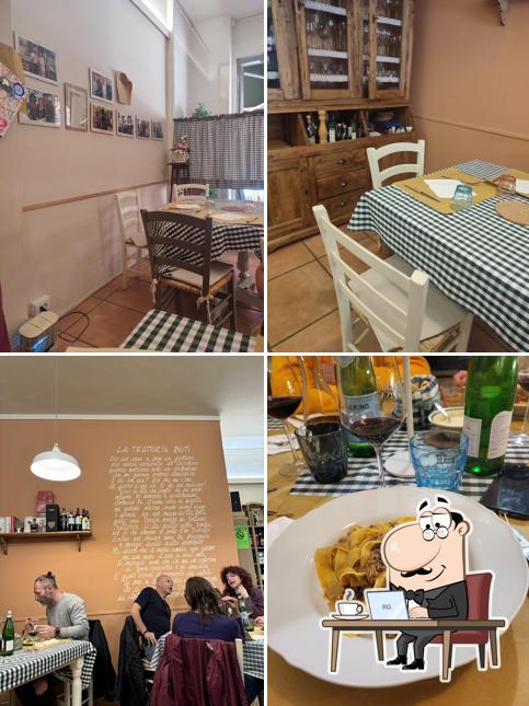 Gli interni di Trattoria Buti