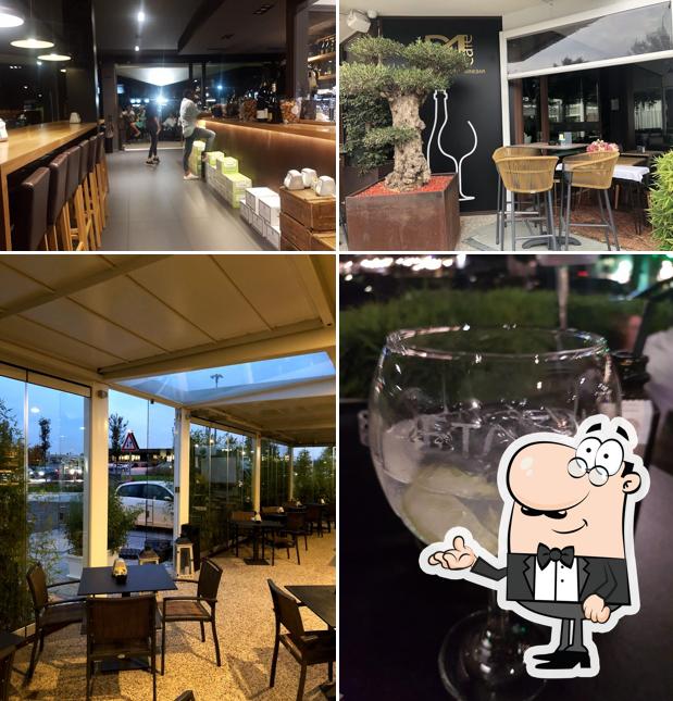 Dai un'occhiata agli interni di D4 Café - Restaurant & Winebar