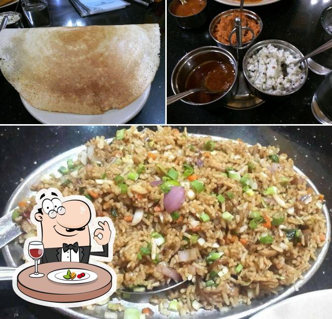 Food at Dwaraka Hotel