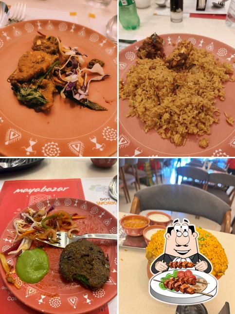 Food at Mayabazar Restaurant