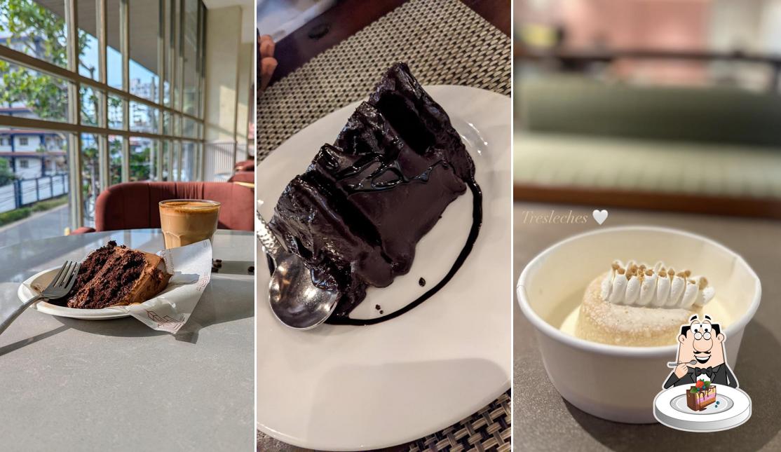 Chocolate cake at NYC Bakery