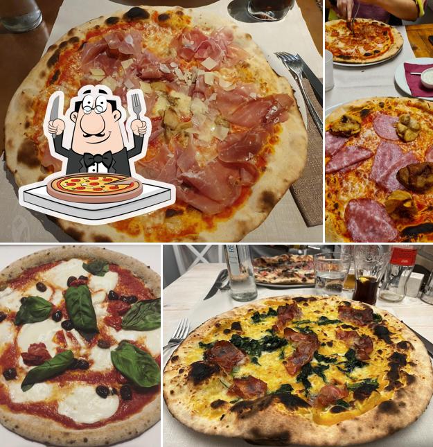 Ordina tra le molte varianti di pizza