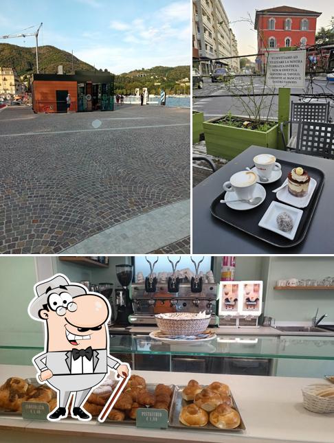 Bar Vittoria Gelateria Pasticceria si caratterizza per la esterno e cibo