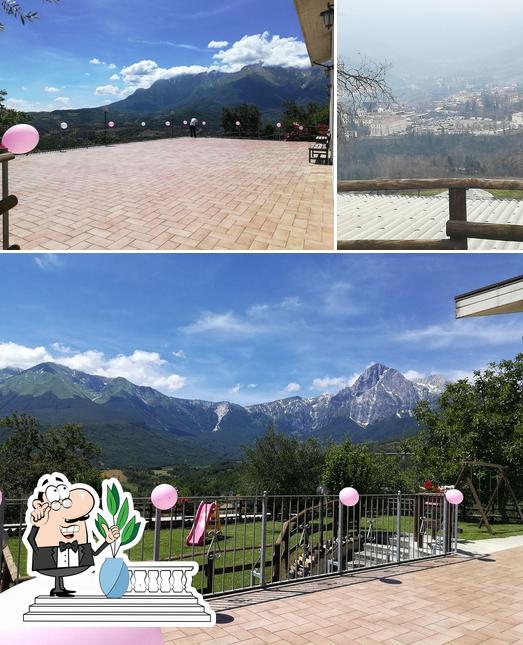 Gli esterni di Agriturismo La Rocca