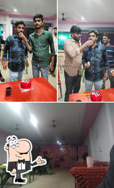The interior of NH Family Dhaba என்ஹச் ஃபேமிலி தாபா