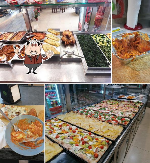 Platti al Pizzeria Farina Croccante