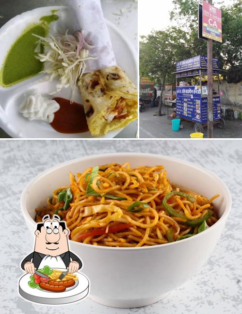 Take a look at the photo showing food and exterior at RB ROLL Chowmein centre