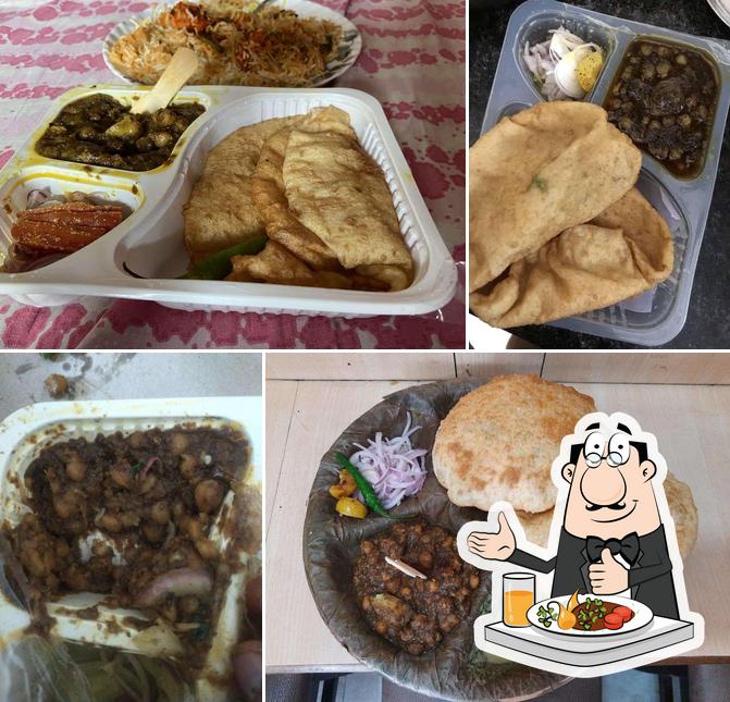 Food at Radhey Shyam Chole Bhature
