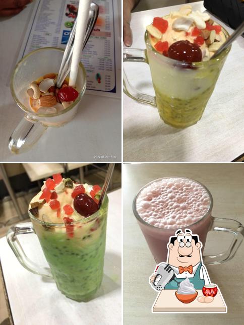 Order one of the sweet dishes