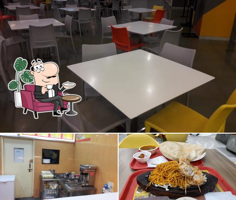 The picture of Shiv Sagar’s interior and food