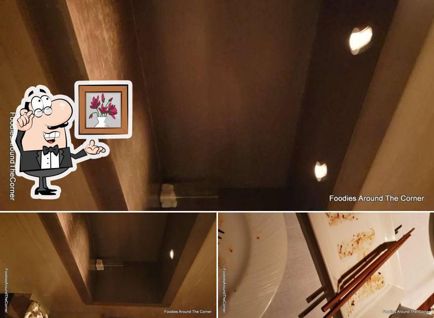 The interior of Wagamama