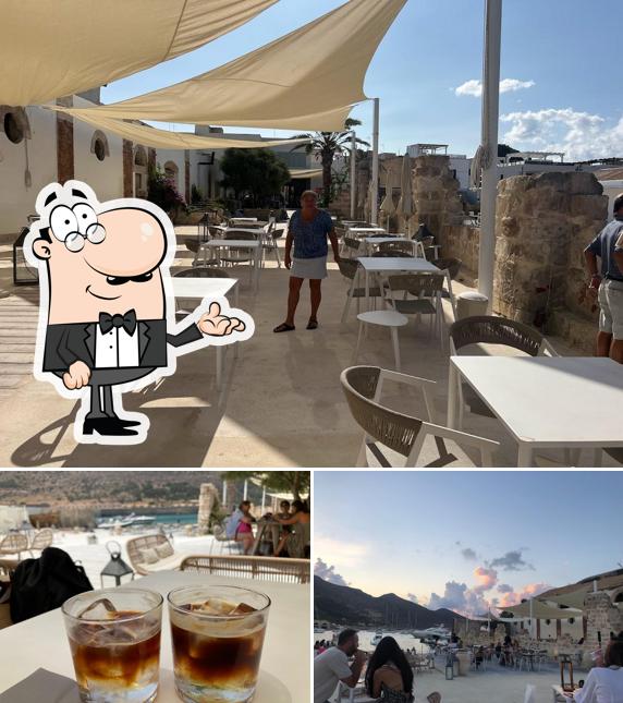 Gli interni di Camparia Lounge