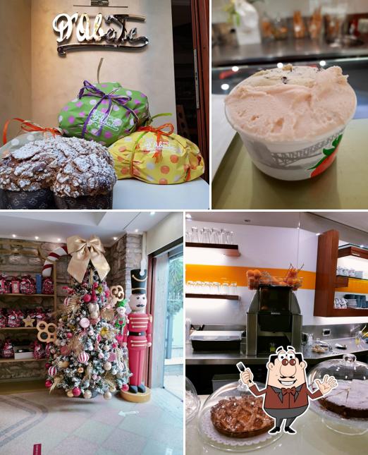 Platti al Pasticceria D'Abate
