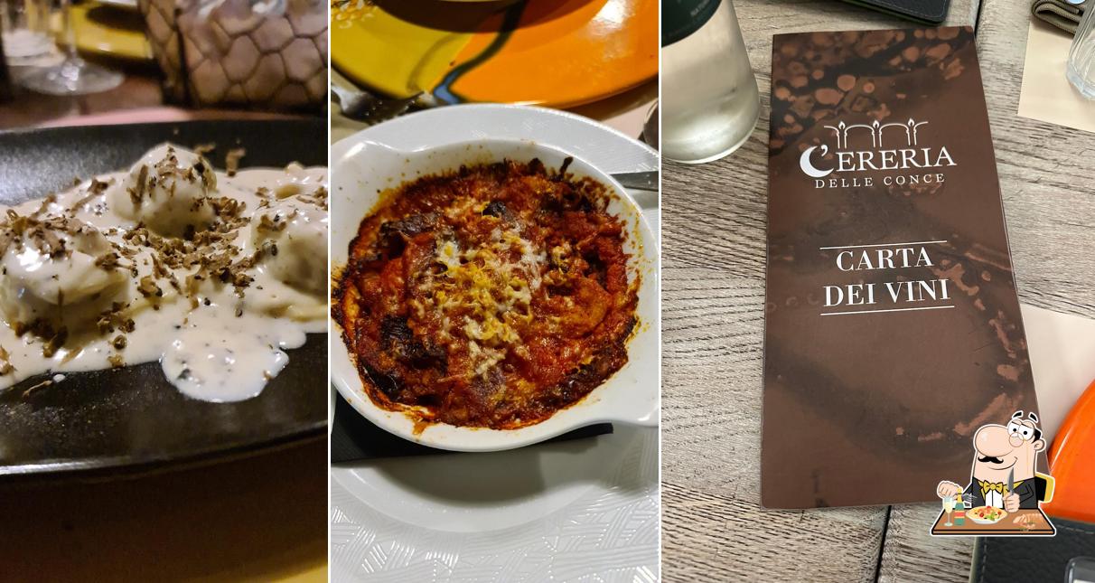 Platti al C'ereria delle Conce