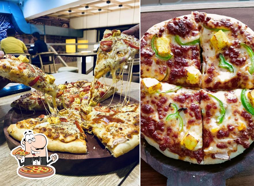 Try out various kinds of pizza