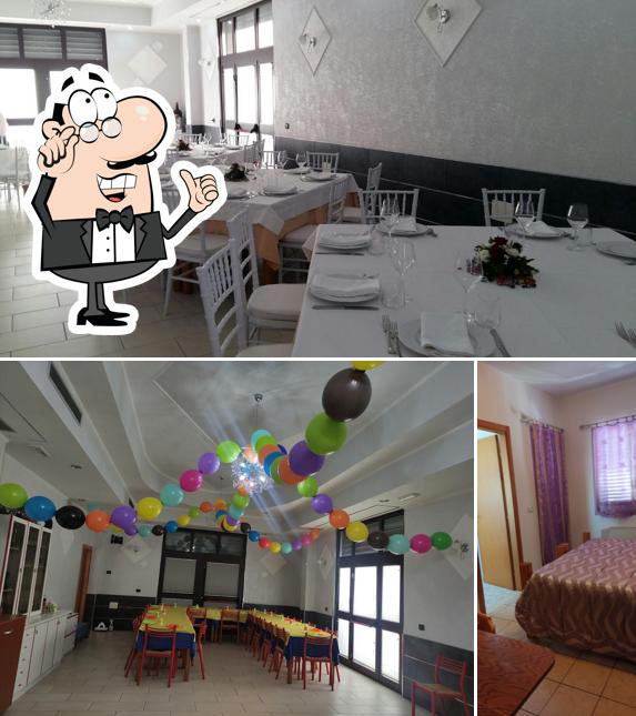 Gli interni di Hotel Celestina