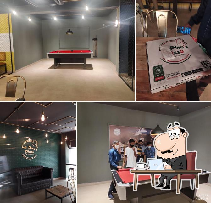 Check out how La Pinoz Pizza Kochi, Kerala looks inside