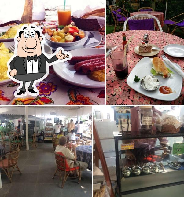 The interior of Lila Cafe