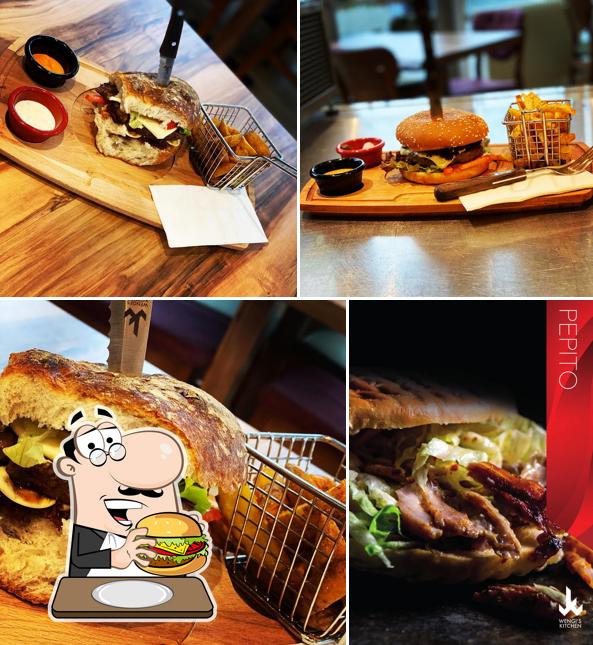 Prenditi un hamburger a Wengi's Kitchen