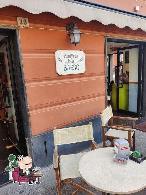 Gli interni di Panificio Bar Basso