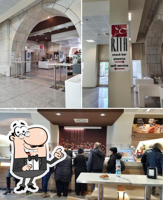 Gli interni di RITA Snack Bar Pizzeria
