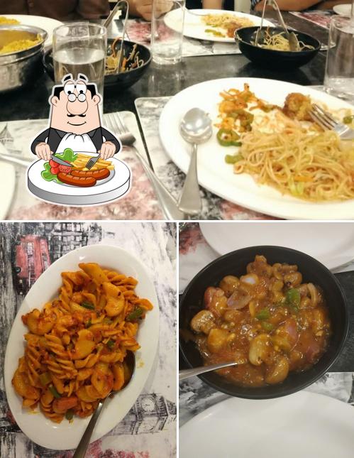 Meals at Air Wings restaurant