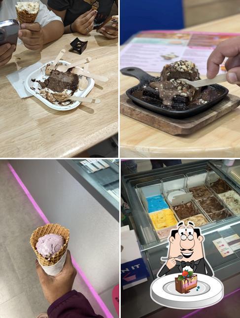 Chocolate cake at Baskin Robbins Kengeri