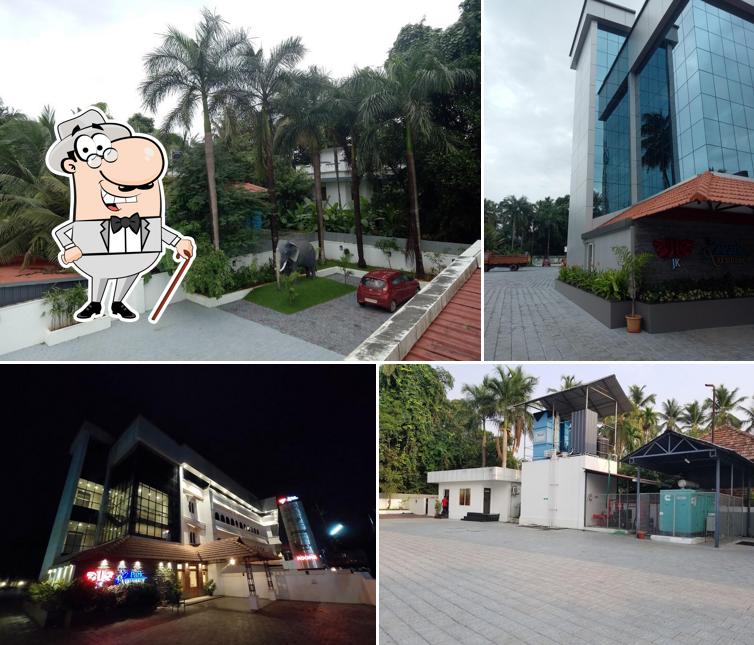 Check out how J K Park Residency looks outside
