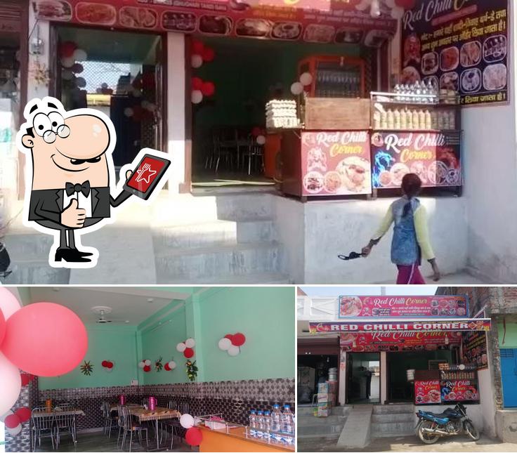 Look at this picture of Red chilli corner