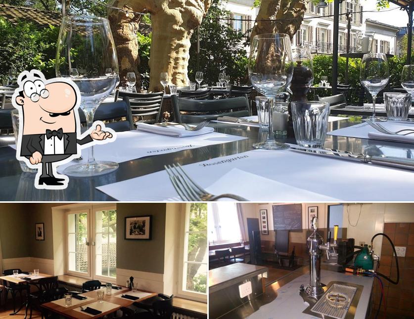 Siediti a un tavolo di Restaurant Rosengarten