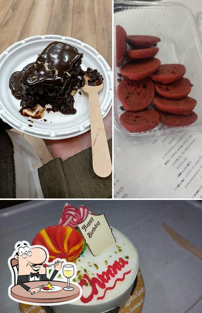 Food at Swiss Castle Bakery, Attapur