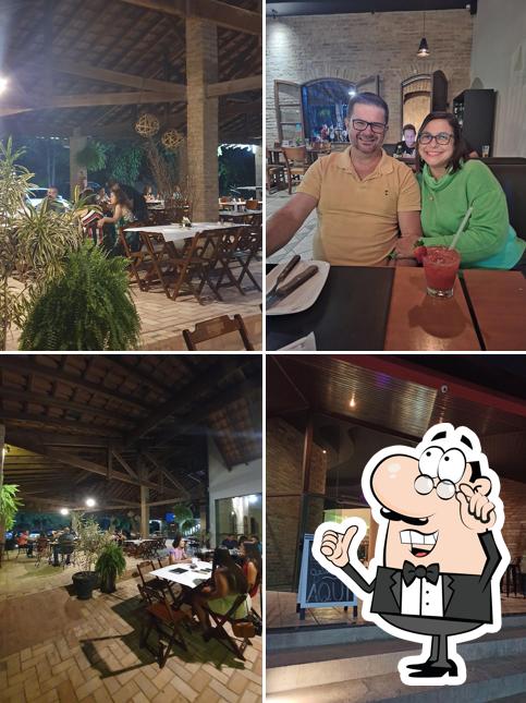 O interior do Restaurante Coroneto The Bbq House