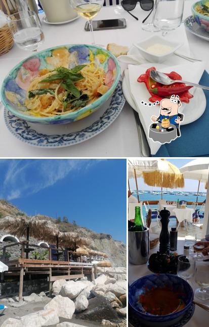 Platti al Ristorante Da Nicola Fumarole