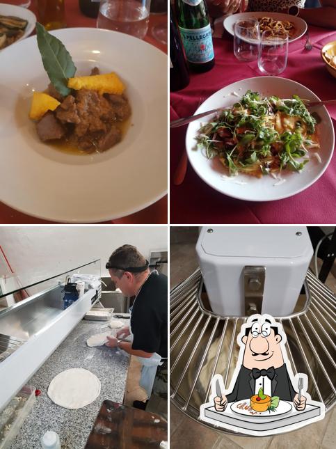 Cibo al Trattoria In Piazzetta