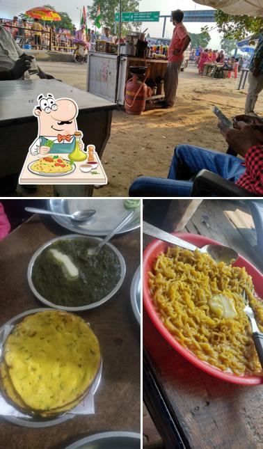 Among different things one can find food and interior at UPKAR Restaurant