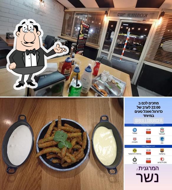 L'intérieur de Bulls Burger