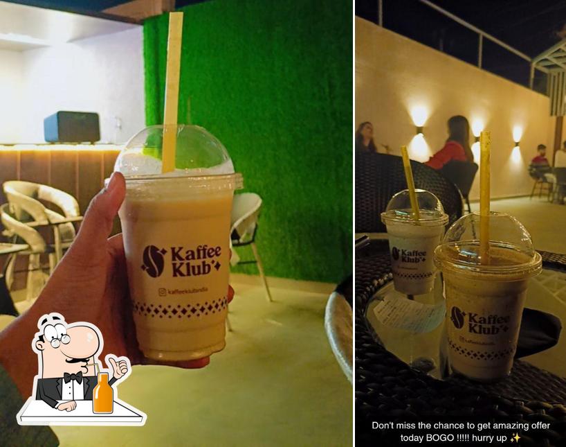 Enjoy a drink at KaffeeKlub