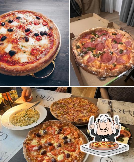A Fiero Restaurant, vous pouvez commander des pizzas
