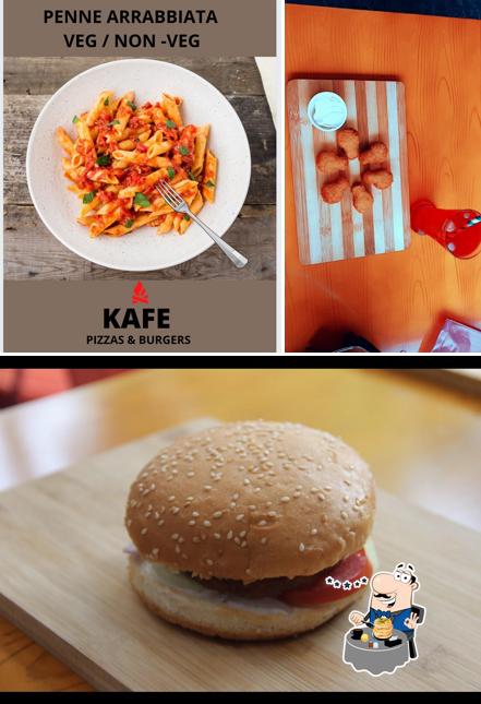 Meals at KAFE Pizzas & Burgers