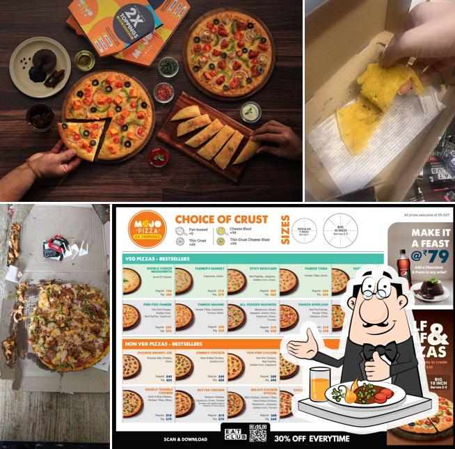 Food at MOJO Pizza - 2X Toppings