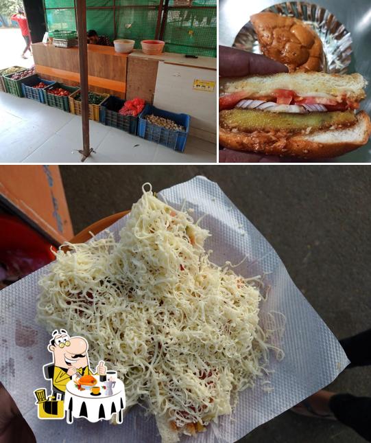 Among various things one can find food and interior at R.K. Burger And Dabeli Point