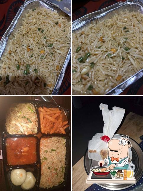 Fried rice at BlockChain Cafe & Restro