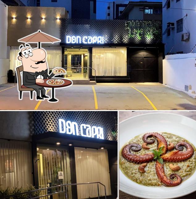 O exterior do Don Capri