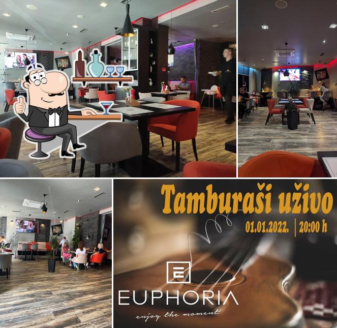 Dai un'occhiata agli interni di Restaurant Euphoria