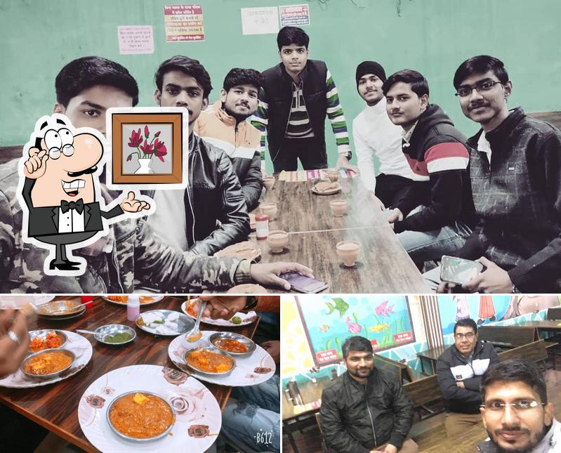 The interior of Janta Dhaba sidhauli