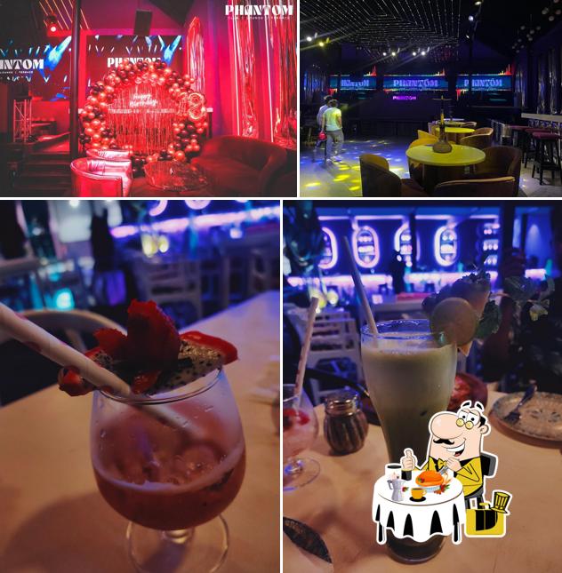 Among different things one can find food and interior at Phantom - Club Lounge Terrace