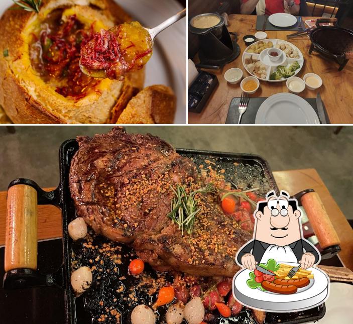 Comida em Restaurante Paris Station