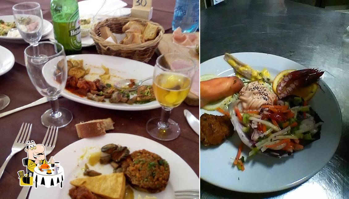 Cibo al Ristorante L'Ancara
