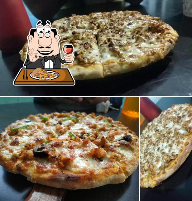 Try out various types of pizza