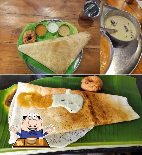 Clam chowder at Sree Aaryas Vegetarian Restaurant